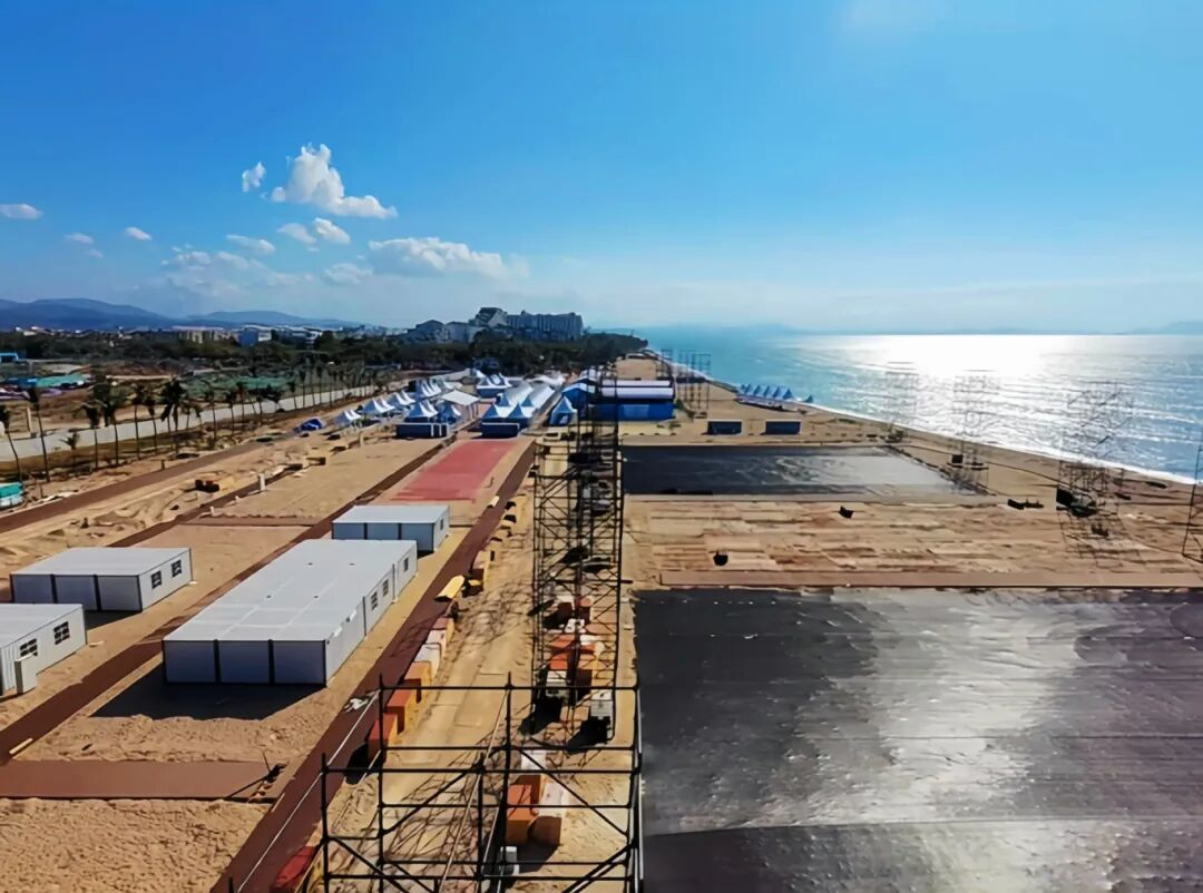 三亞環(huán)農集團：春節(jié)施工“不打烊”  重點項目建